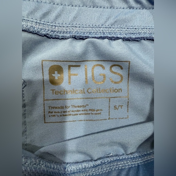 Figs Women's Blue Scrub Pants size S/T - Picture 4 of 5